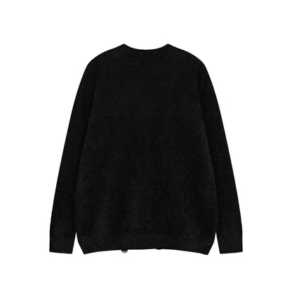 Jacquard Butterfly Applique Knit Sweater for Women | MuddyStock Originals MuddyStock