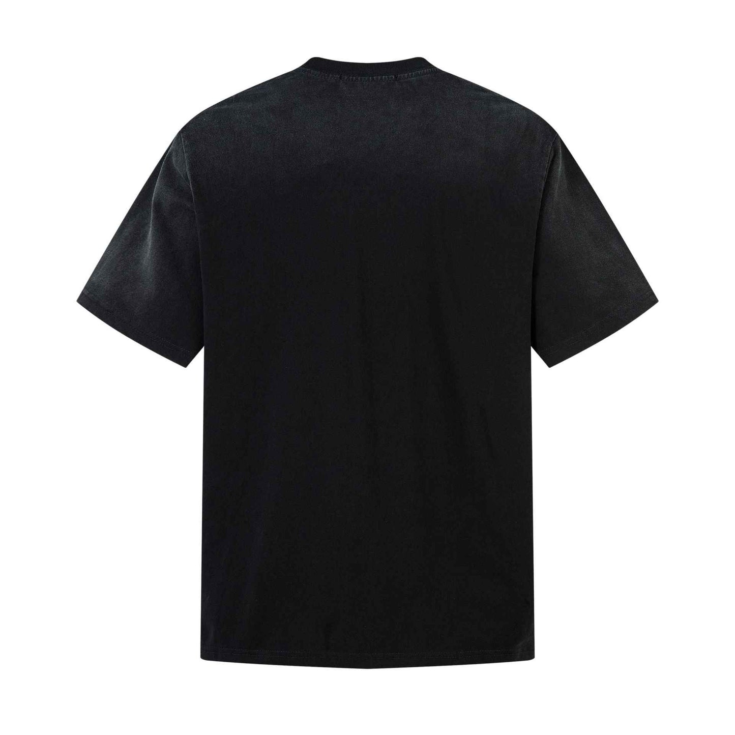 Washed Heavyweight Letter Print Short Sleeve T-Shirt For Men | MuddyStock Originals MuddyStock