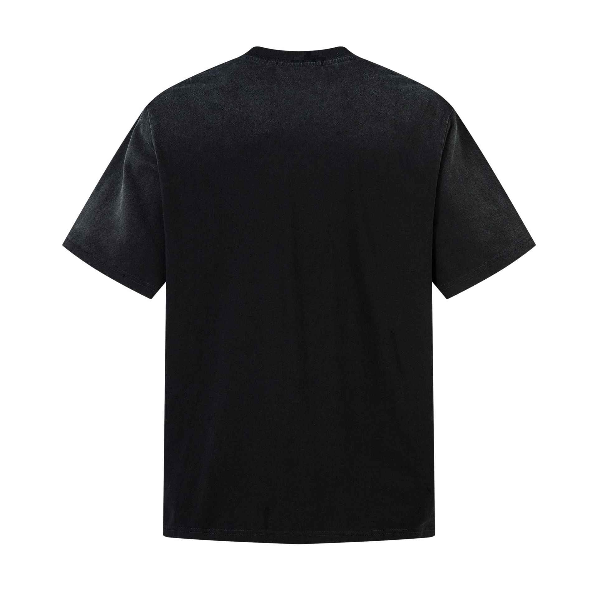 Washed Heavyweight Letter Print Short Sleeve T-Shirt For Men | MuddyStock Originals MuddyStock