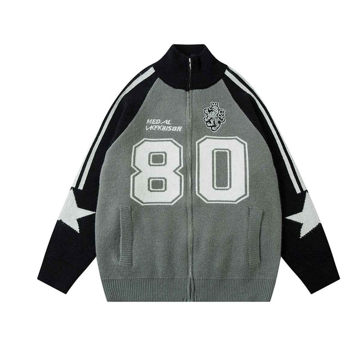 Cardigan high neck sweater jacket for women | MuddyStock Originals MuddyStock