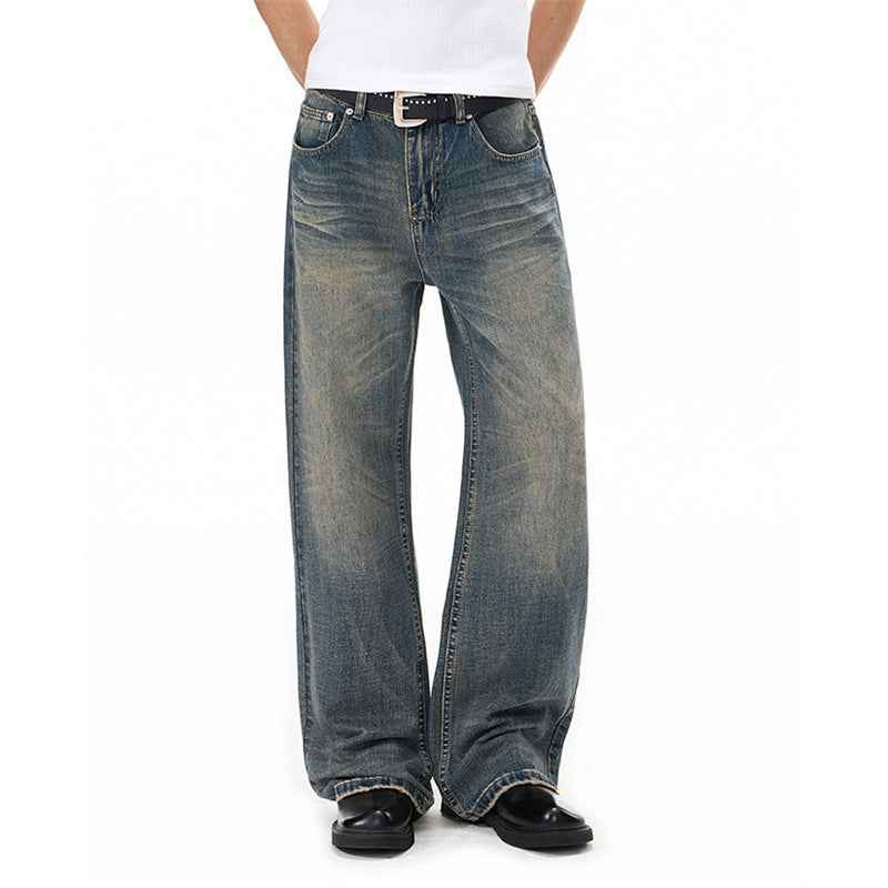 Loose straight leg jeans