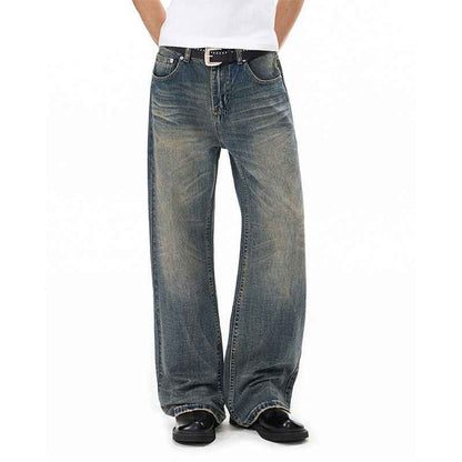Loose straight leg jeans