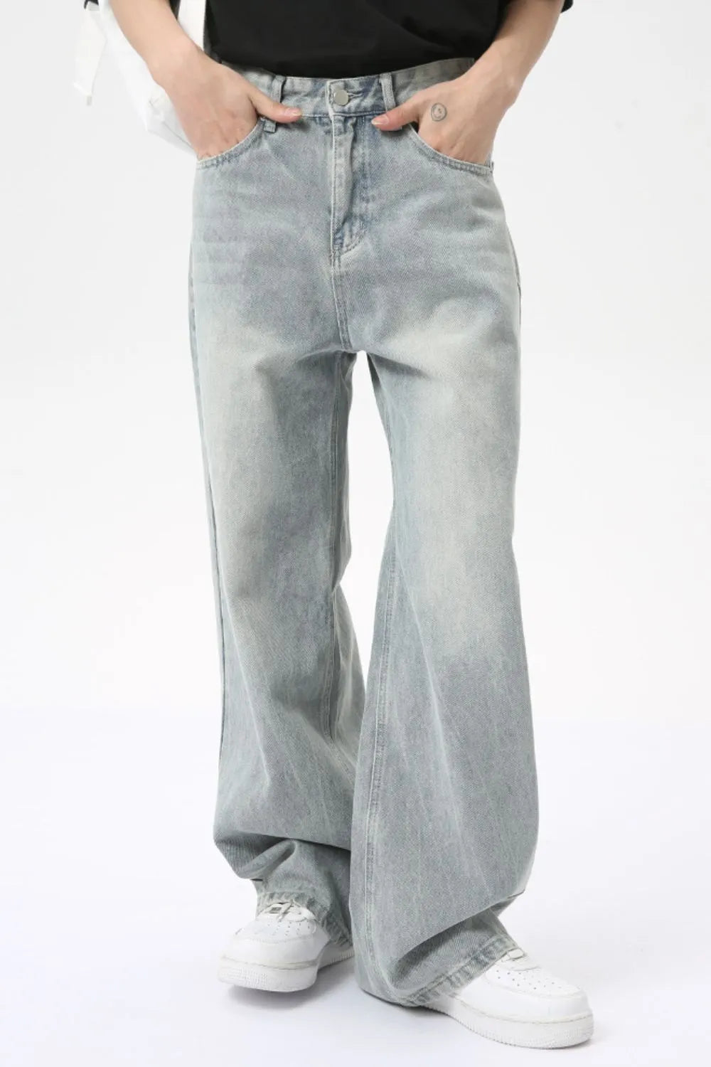 Wide Leg Jeans with Pockets For Men | MuddyStock Originals MuddyStock