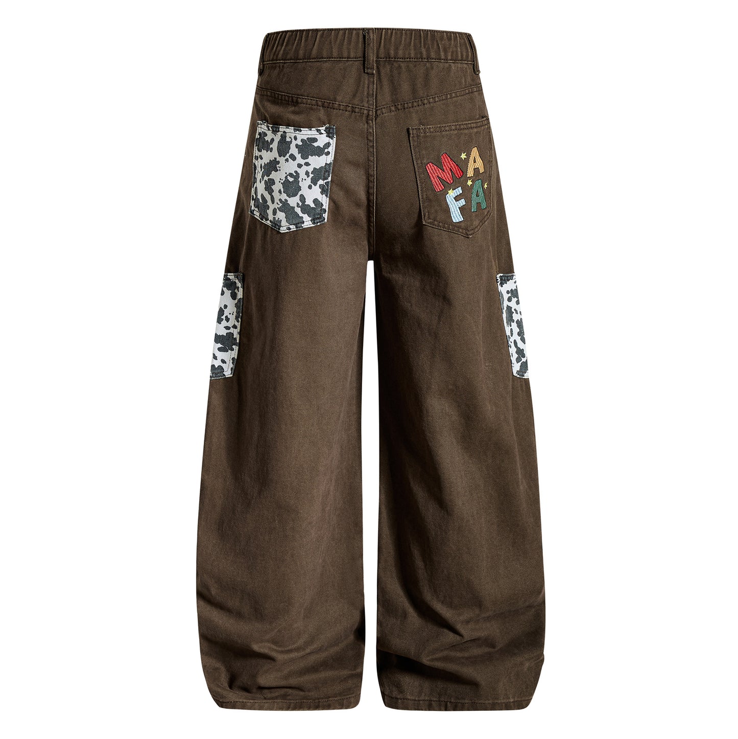 Long Pants Men's Loose Couple Casual Stylish Wide Leg Pants