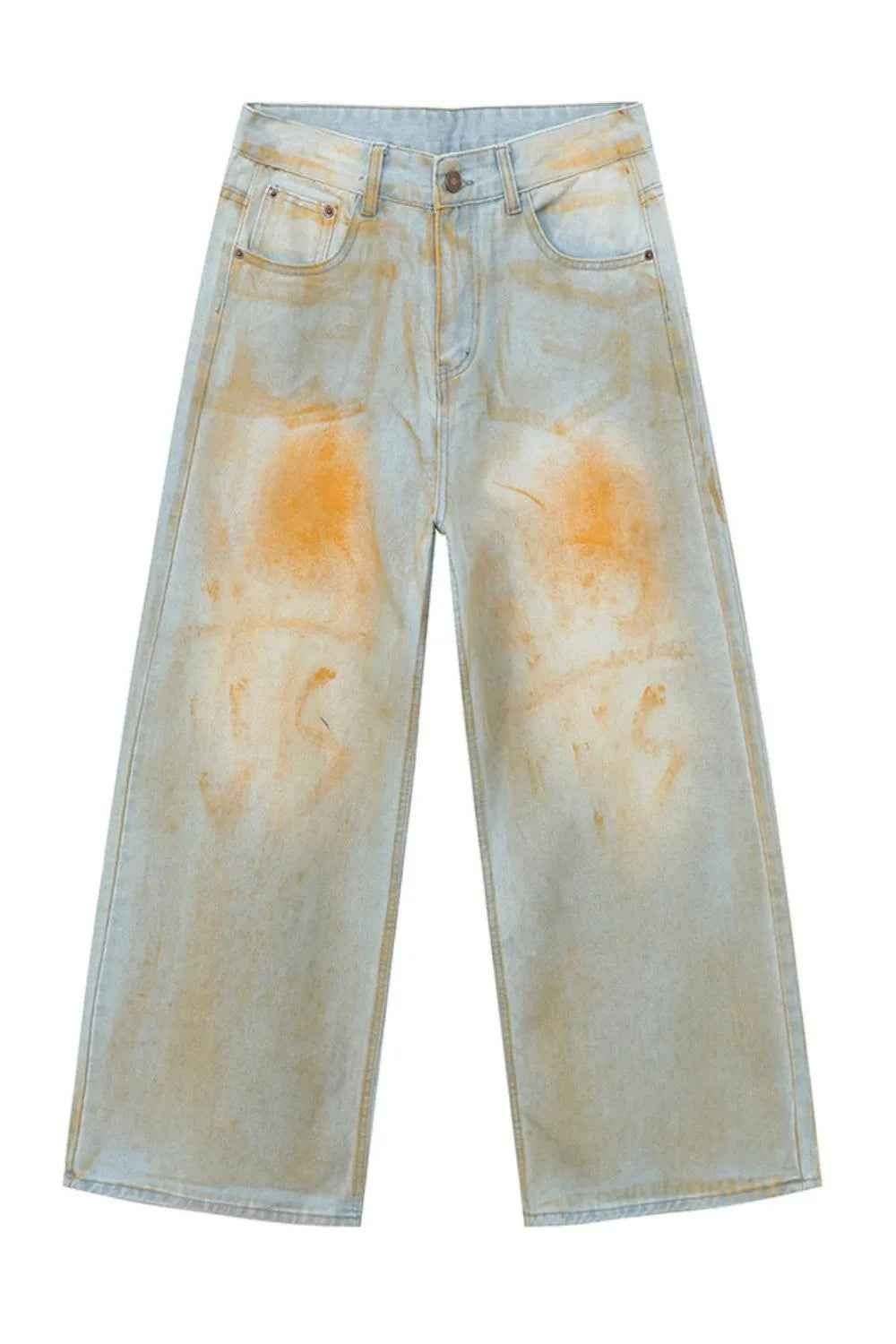Waste Soil Wide Leg Jeans For Men | MuddyStock Originals Light MuddyStock