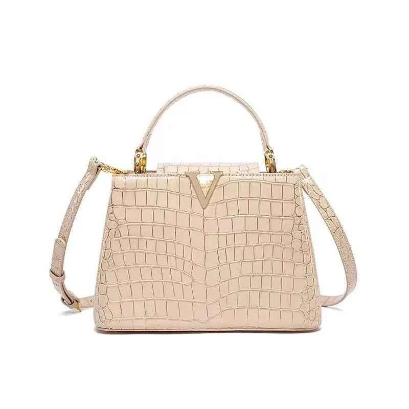 Crocodile Print Shoulder Handbags for Women | MuddyStock Originals