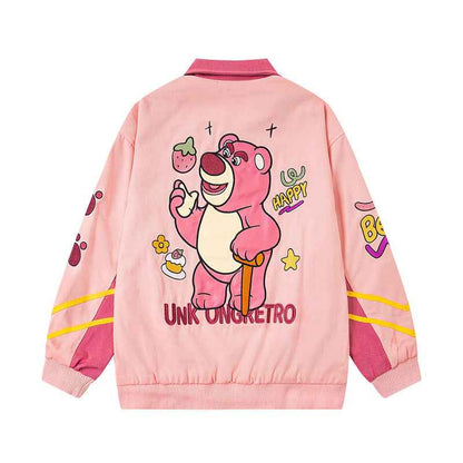 Retro Color-Blocked Lapel Jacket For Women | MuddyStock Originals