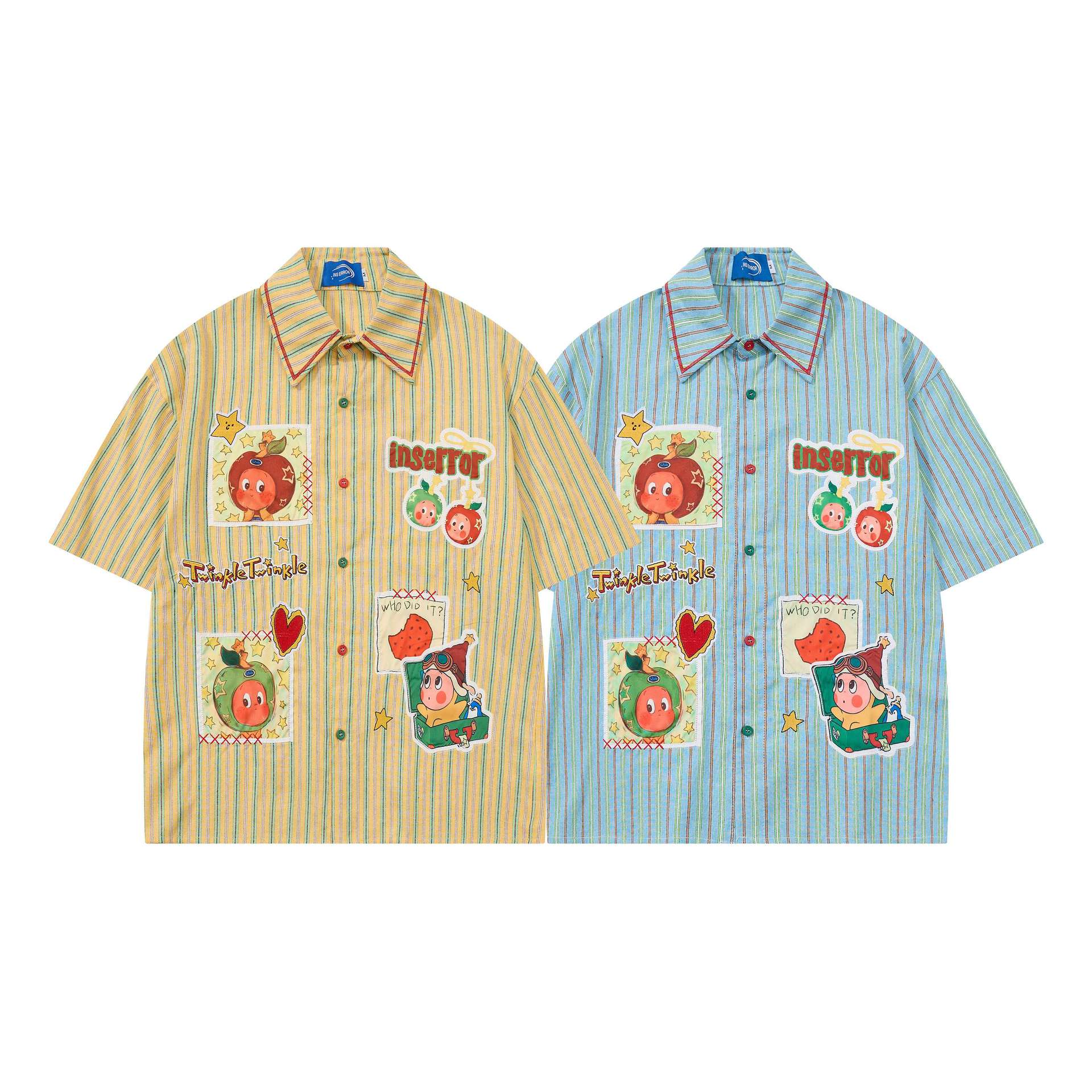 Apple Doll Cute Short Sleeve Shirt For Women | MuddyStock Originals