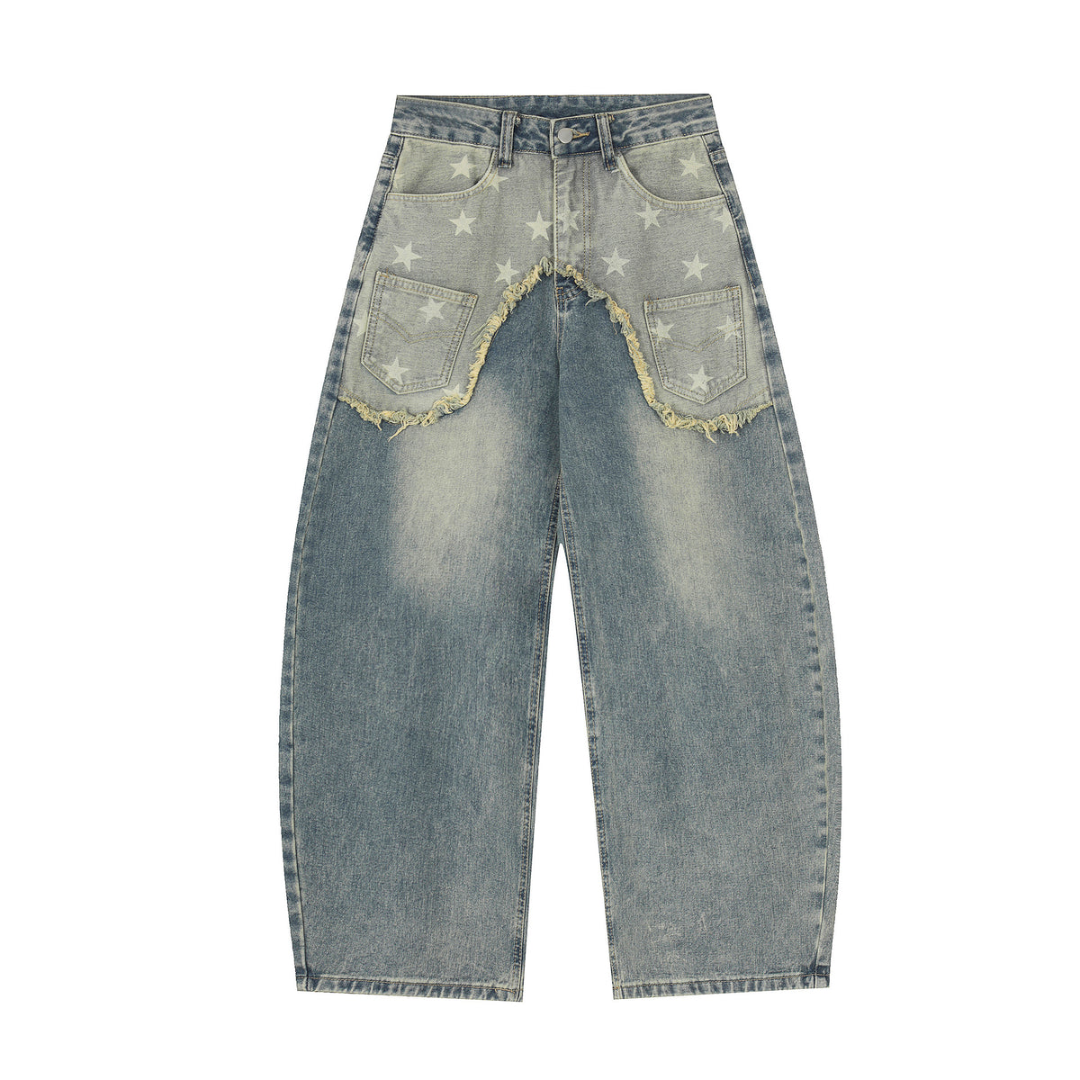 Old star curved knife jeans for women | MuddyStock Originals Blue