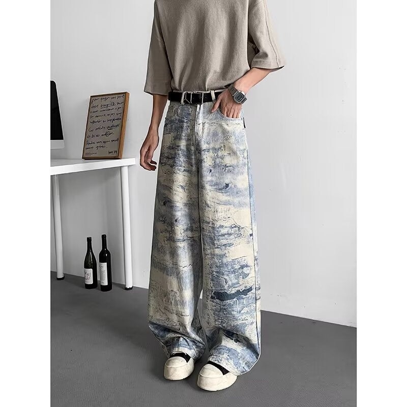 Tie dye camouflage jeans for men | MuddyStock Originals MuddyStock