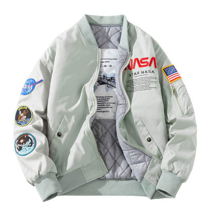Embroidered Pilot Jacket For Men And Women | MuddyStock Originals MuddyStock