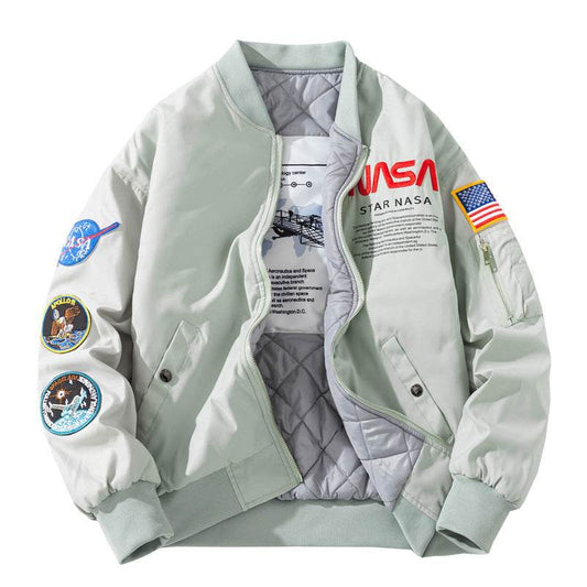Embroidered Pilot Jacket For Men And Women | MuddyStock Originals MuddyStock