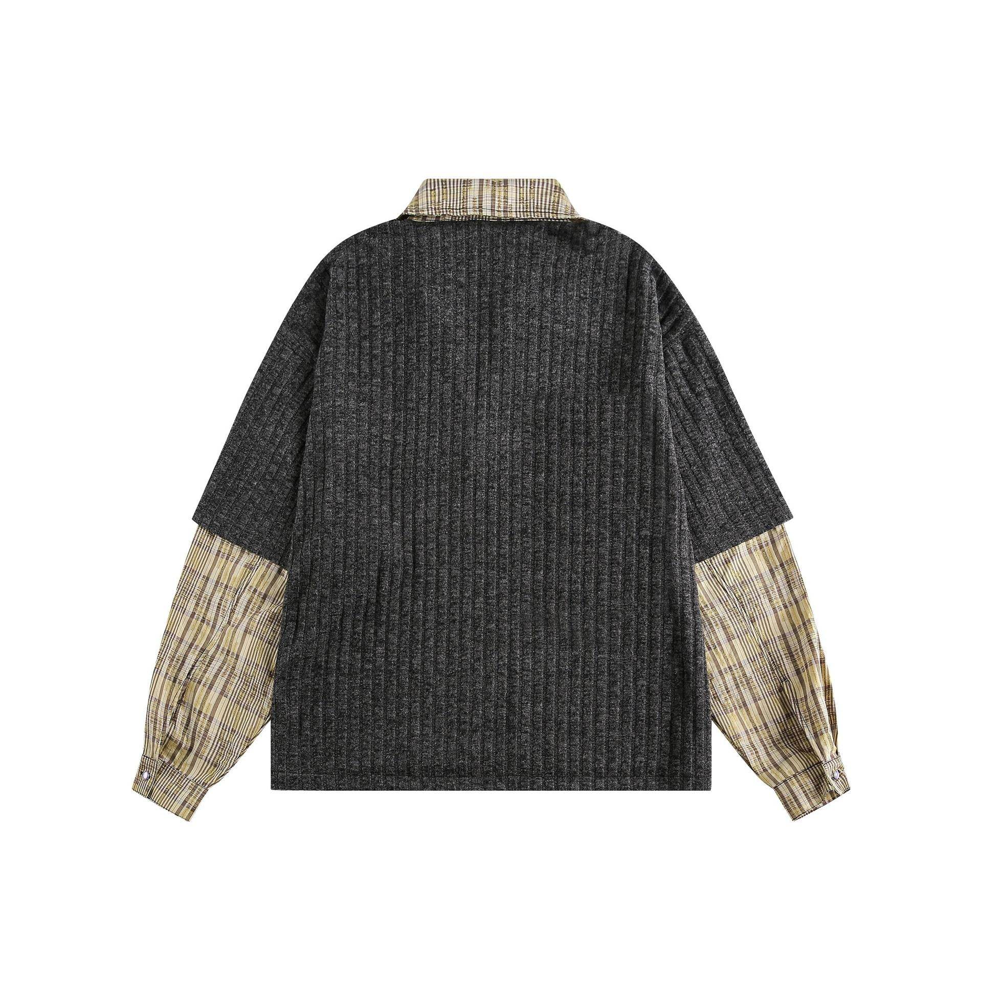 Two fake knitted sweaters with teddy bear pattern for women | MuddyStock Originals MuddyStock