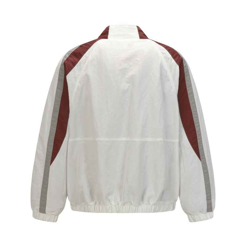 Street Embroidered Patchwork Racing Jacket For Men | MuddyStock Originals MuddyStock