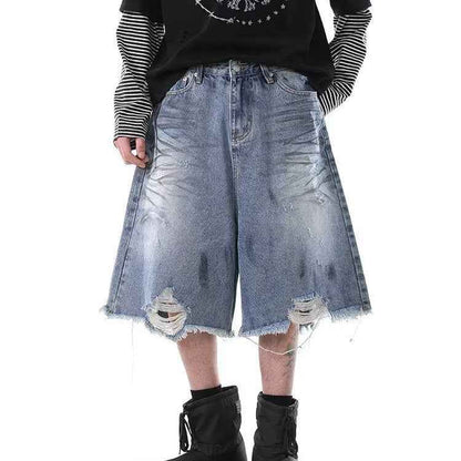 Wash Denim Capri Pants for Men and Women | MuddyStock Originals