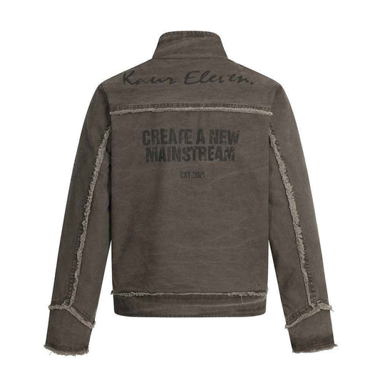 Make an old letter printed jacket | MuddyStock Originals