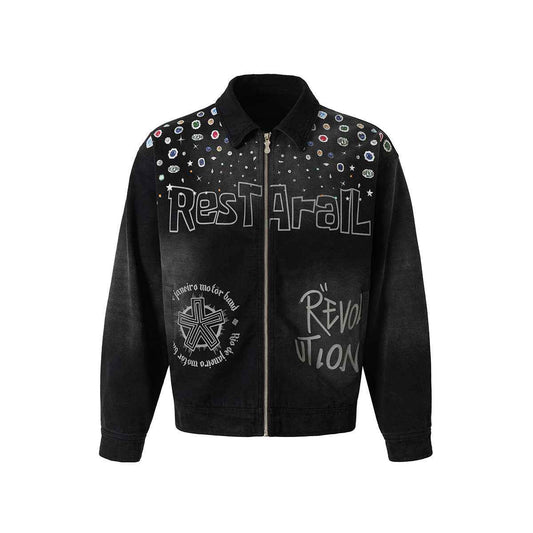 Washed Detroit jacket canvas jacket eprolo