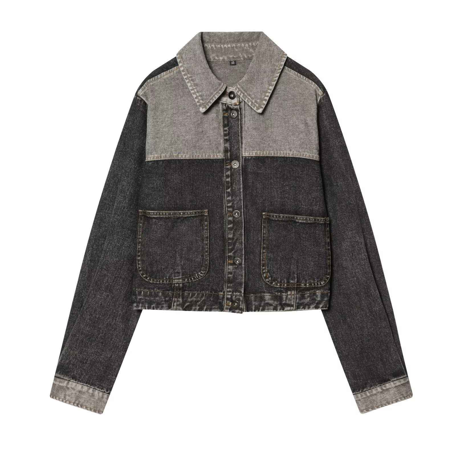 Spring denim jacket+rolled denim jeans for women | MuddyStock Originals
