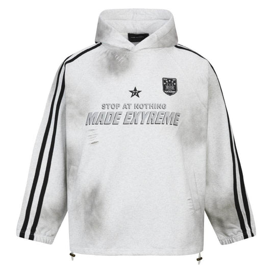 Vintage Washed Hooded Sweatshirt Jacket for Men and Women | MuddyStock Originals MuddyStock