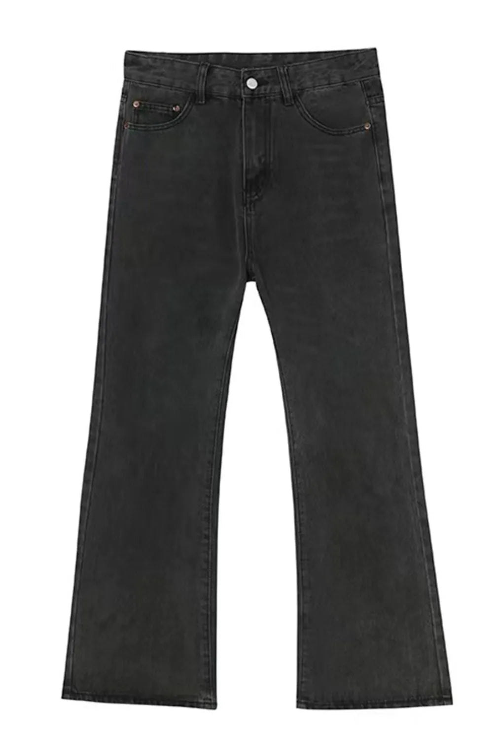 Mid Rise Jeans with Pockets For Men | MuddyStock Originals Dark Gray MuddyStock