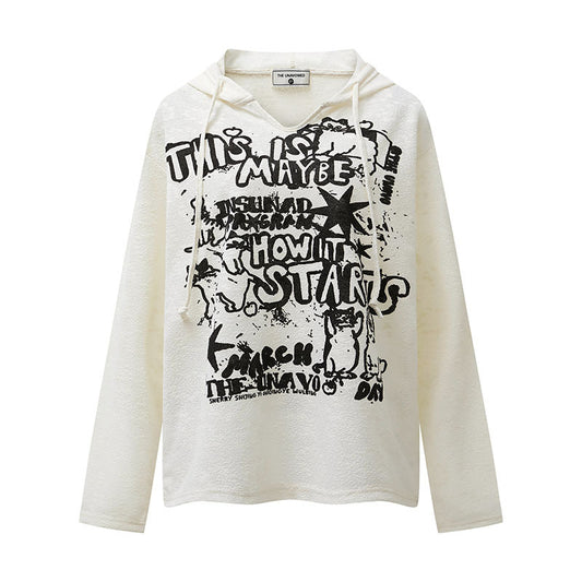 Long Sleeve T-Shirt Women's Sunscreen Loose Fit Thin Casual Sweatshirt G68242 eprolo