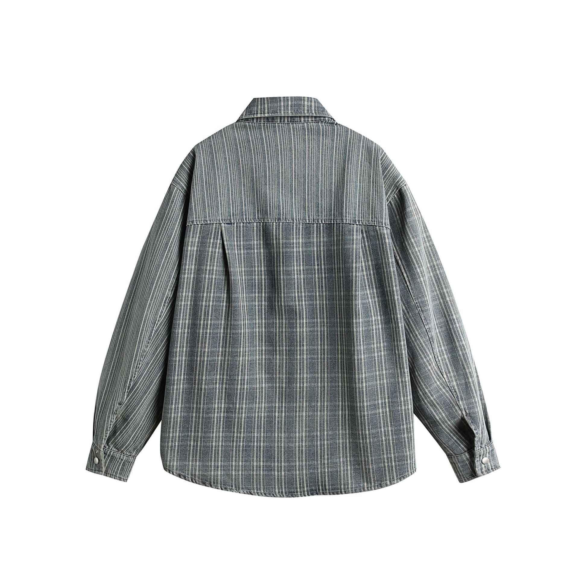 Patch Pocket Loose Casual Versatile Long Sleeve Shirt For Men | MuddyStock Originals