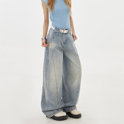 Irregular deconstruction jeans for men and women | MuddyStock Originals MuddyStock