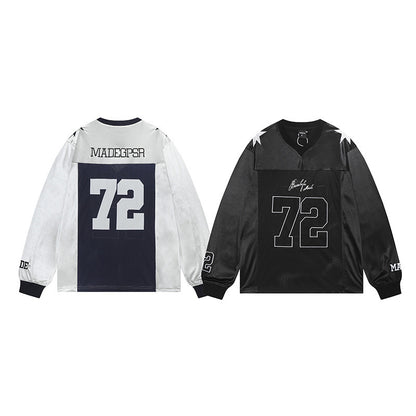 Loose hip hop sports T-shirt long sleeved for men and women | MuddyStock Originals MuddyStock