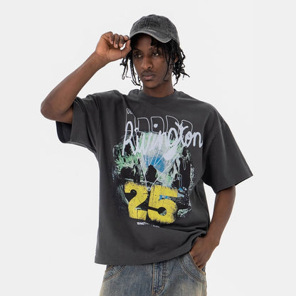 Printed Casual Short Sleeve T-Shirt for Men | MuddyStock Originals MuddyStock