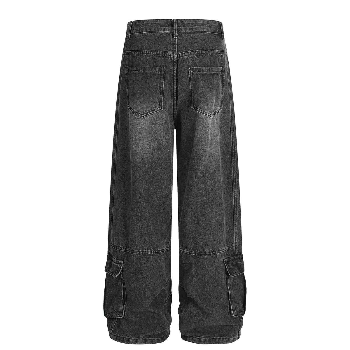 High street ripped rough edge workwear jeans for men | MuddyStock Originals