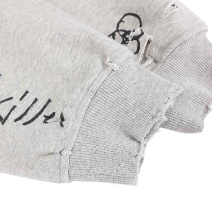 Faded Distressed Retro Crewneck Sweatshirt For Men | MuddyStock Originals
