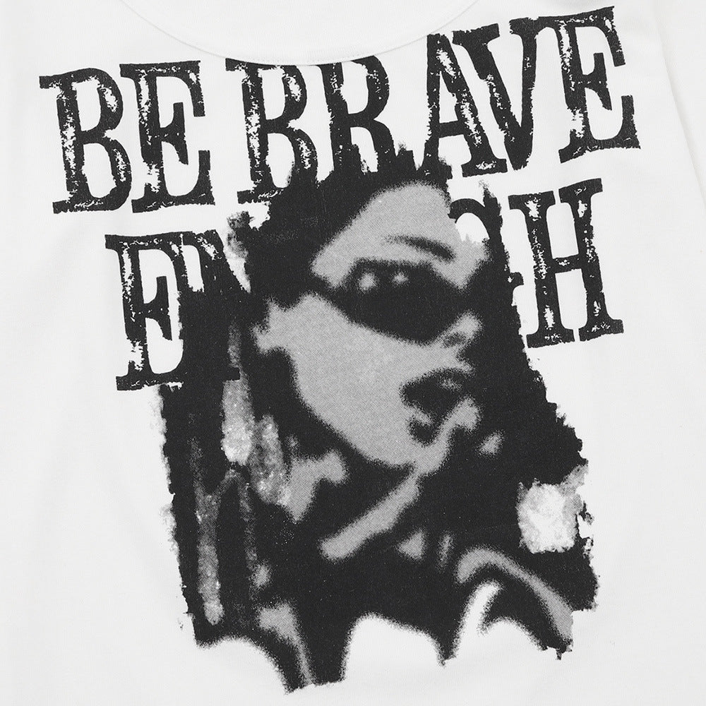 Letter Print Long Sleeve T-Shirt For Women | MuddyStock Originals eprolo