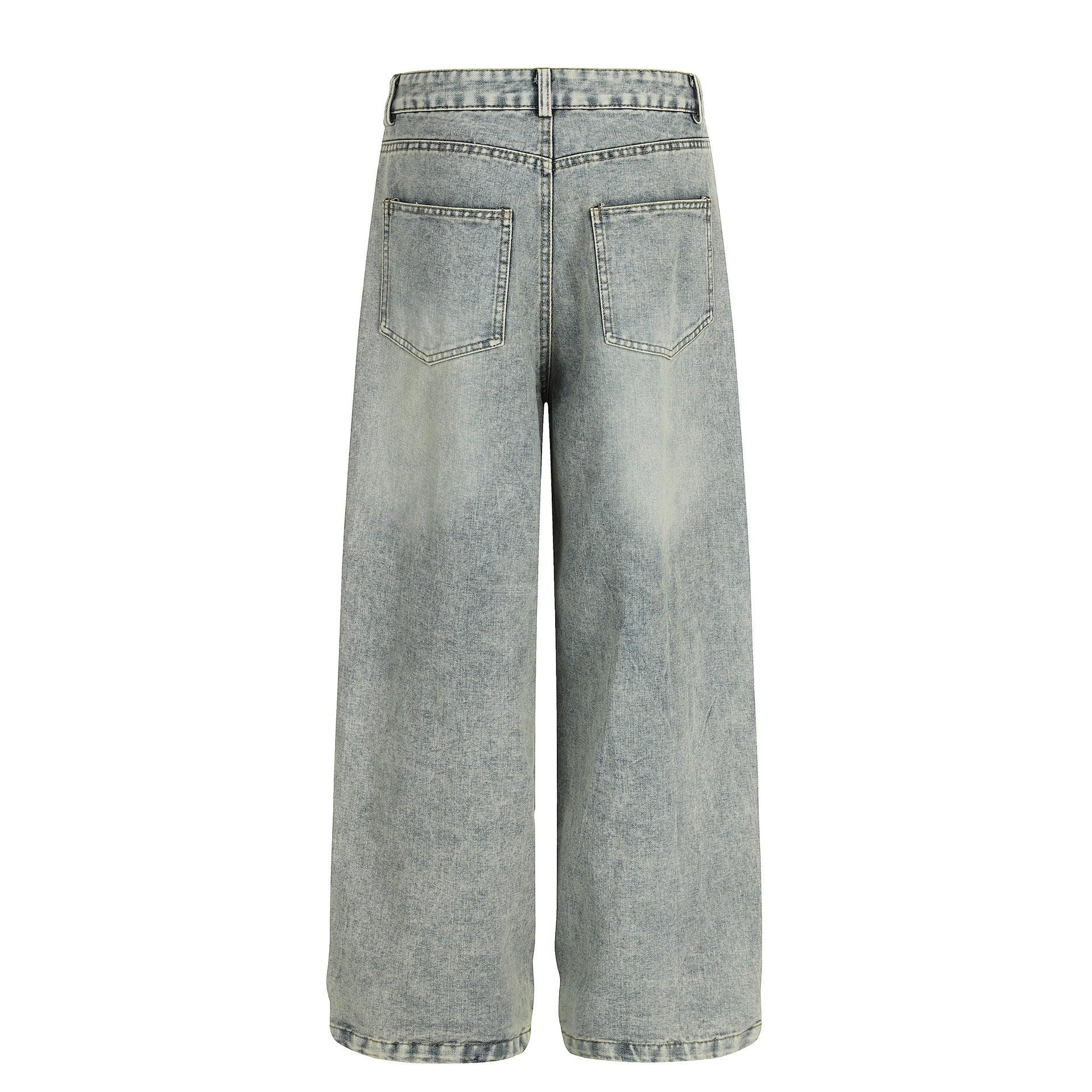 Straight Leg Washed Jeans For Women | MuddyStock Originals