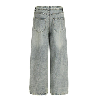 Straight Leg Washed Jeans For Women | MuddyStock Originals