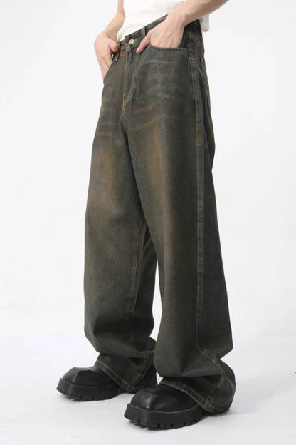 Wide Leg Men's Jeans with Pockets | MuddyStock Originals MuddyStock