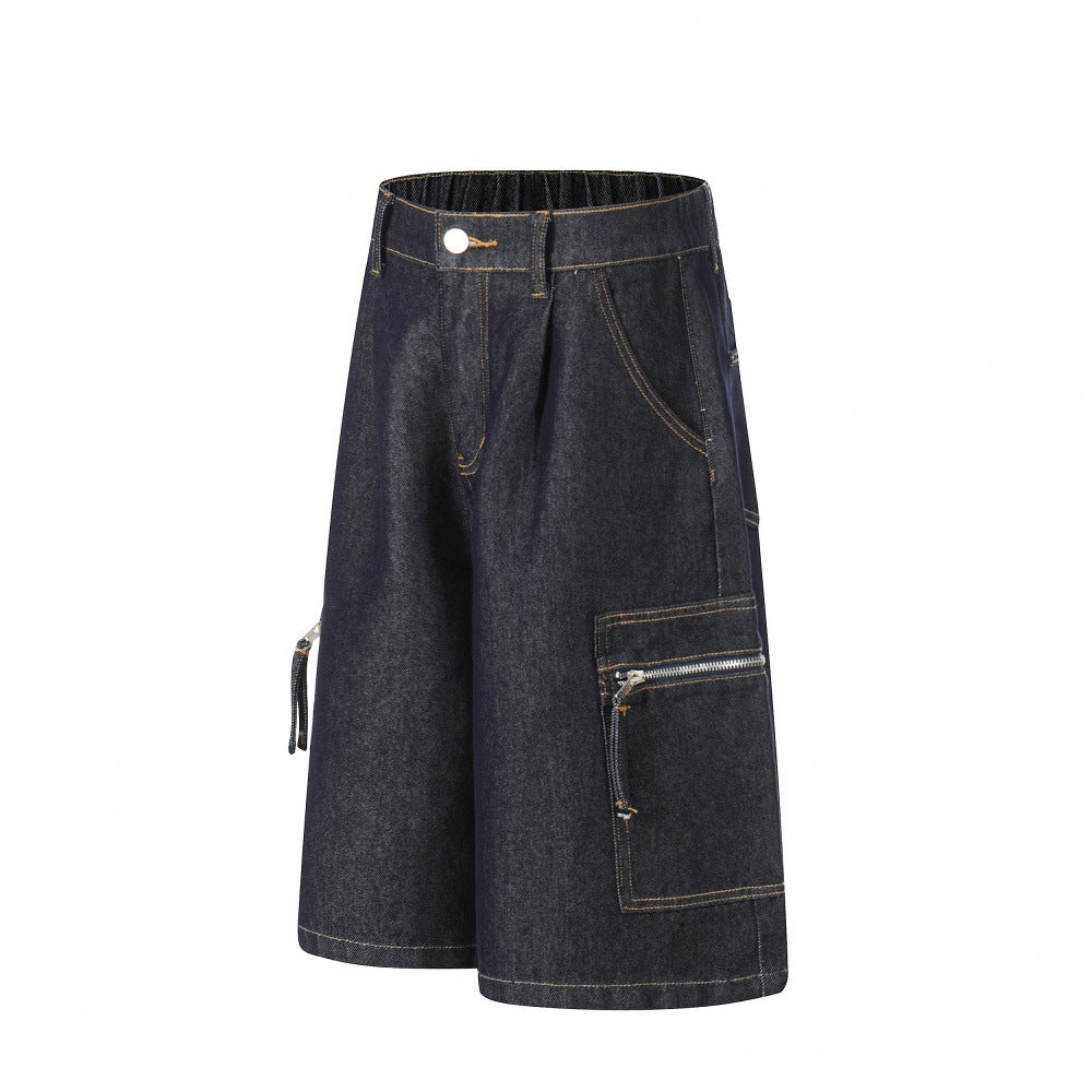 Original color denim workwear shorts