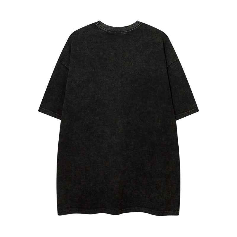 Car printed loose fitting men's and women's T-shirt | MuddyStock Originals MuddyStock