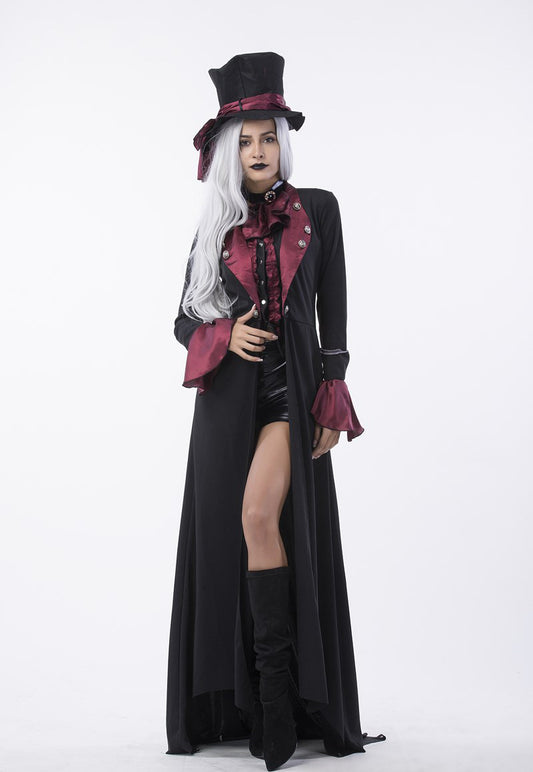 Vampire Costume Cosplay Couple Outfit for Men and Women For Halloween 1834