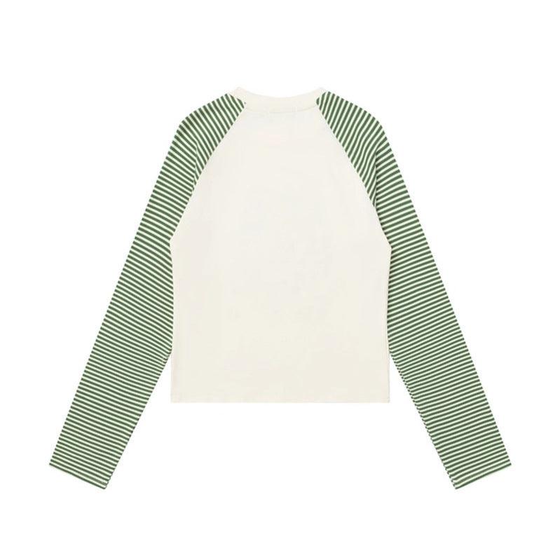 Cartoon Print Long Sleeve T-Shirt for Women | MuddyStock Originals