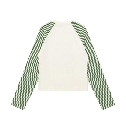 Cartoon Print Long Sleeve T-Shirt for Women | MuddyStock Originals