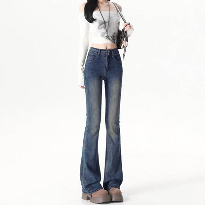 Double Button Flared Jeans For Women | MuddyStock Originals MuddyStock