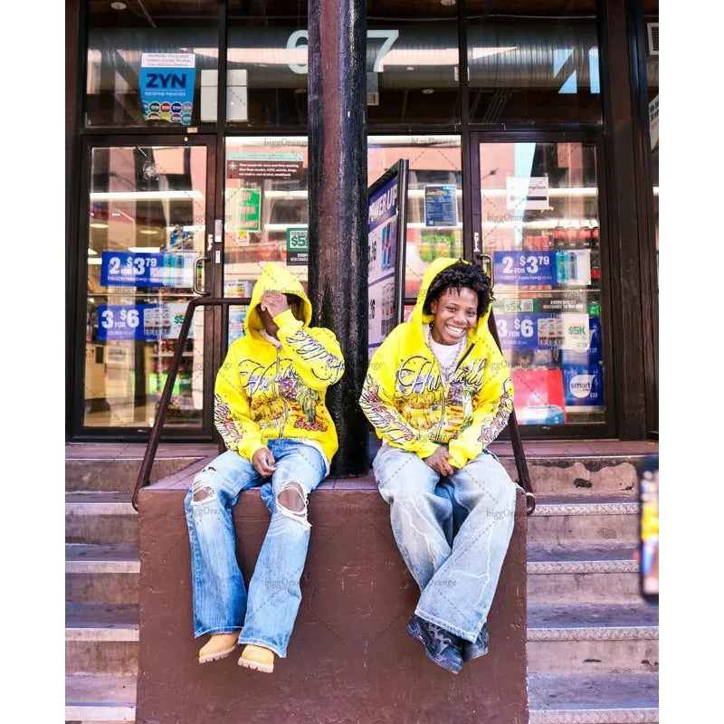 Streetwear American Retro Letter Hoodie For Men And Women | MuddyStock Originals eprolo