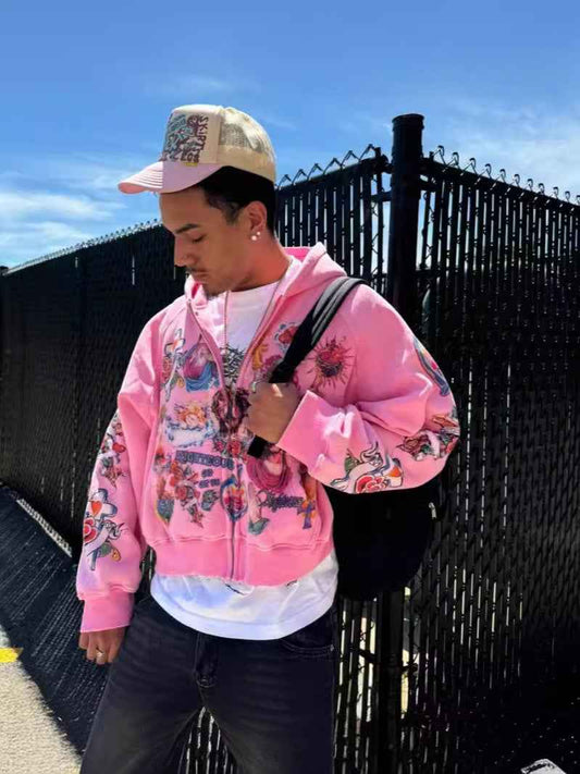 American-style Retro Gothic Hoodie | MuddyStock Originals eprolo