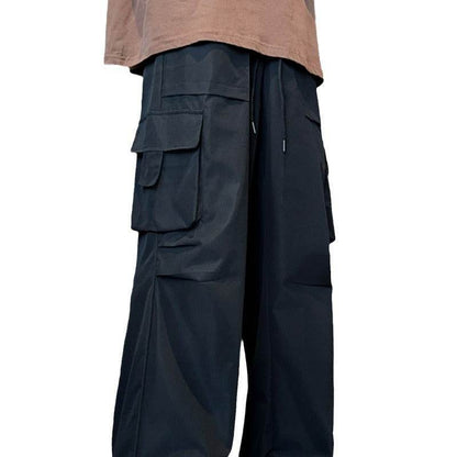 Loose Hong Kong Style Ins Straight Casual Pants MuddyStock