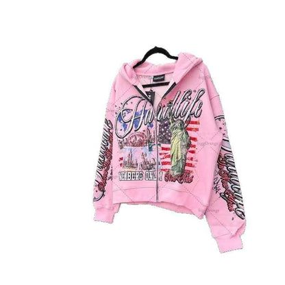 Streetwear American Retro Letter Hoodie For Men And Women | MuddyStock Originals eprolo