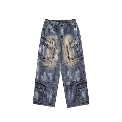 Street Loose Straight Pants For Men And Women | MuddyStock Originals 13440W24 MuddyStock