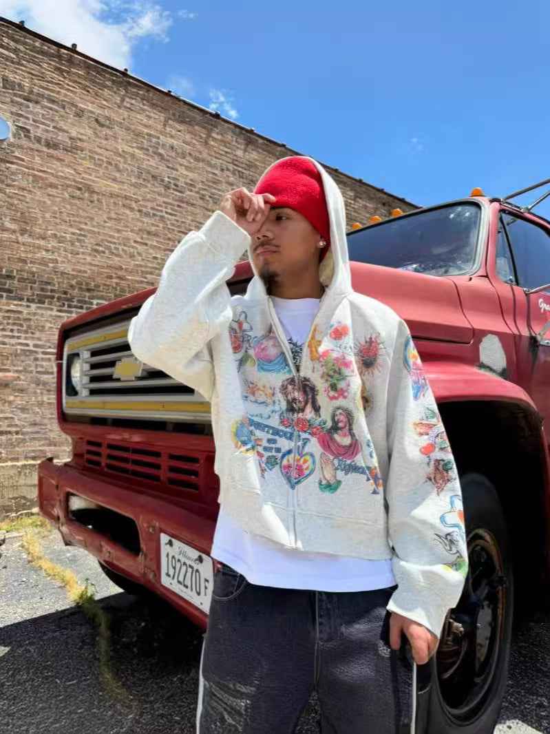 American-style Retro Gothic Hoodie | MuddyStock Originals eprolo