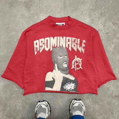 American Style High Street Vintage T-shirt For Men | MuddyStock Originals Red MuddyStock