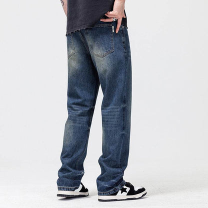 American High Street Washed Jeans For Men MuddyStock