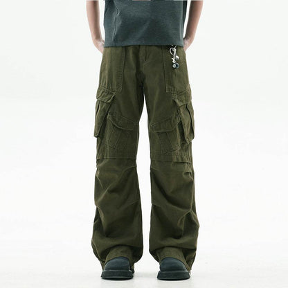 Multi-pocket Cargo Pants Men And Women MuddyStock